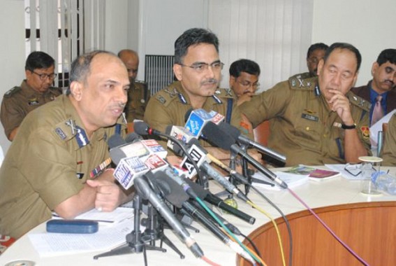 No militant camps exist in Tripura:  Overall crime rate reduced by 12 percent: Conviction rate increased by 22.51 pc: DGP K. Nagraj